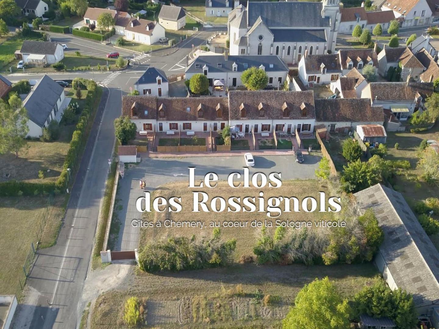 Vila Les Terrasses Des Rossignols Chémery Exteriér fotografie